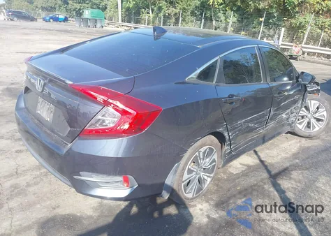 2016 Honda Civic Ex-L from USA, damaged, VIN 19XFC1F72GE015080